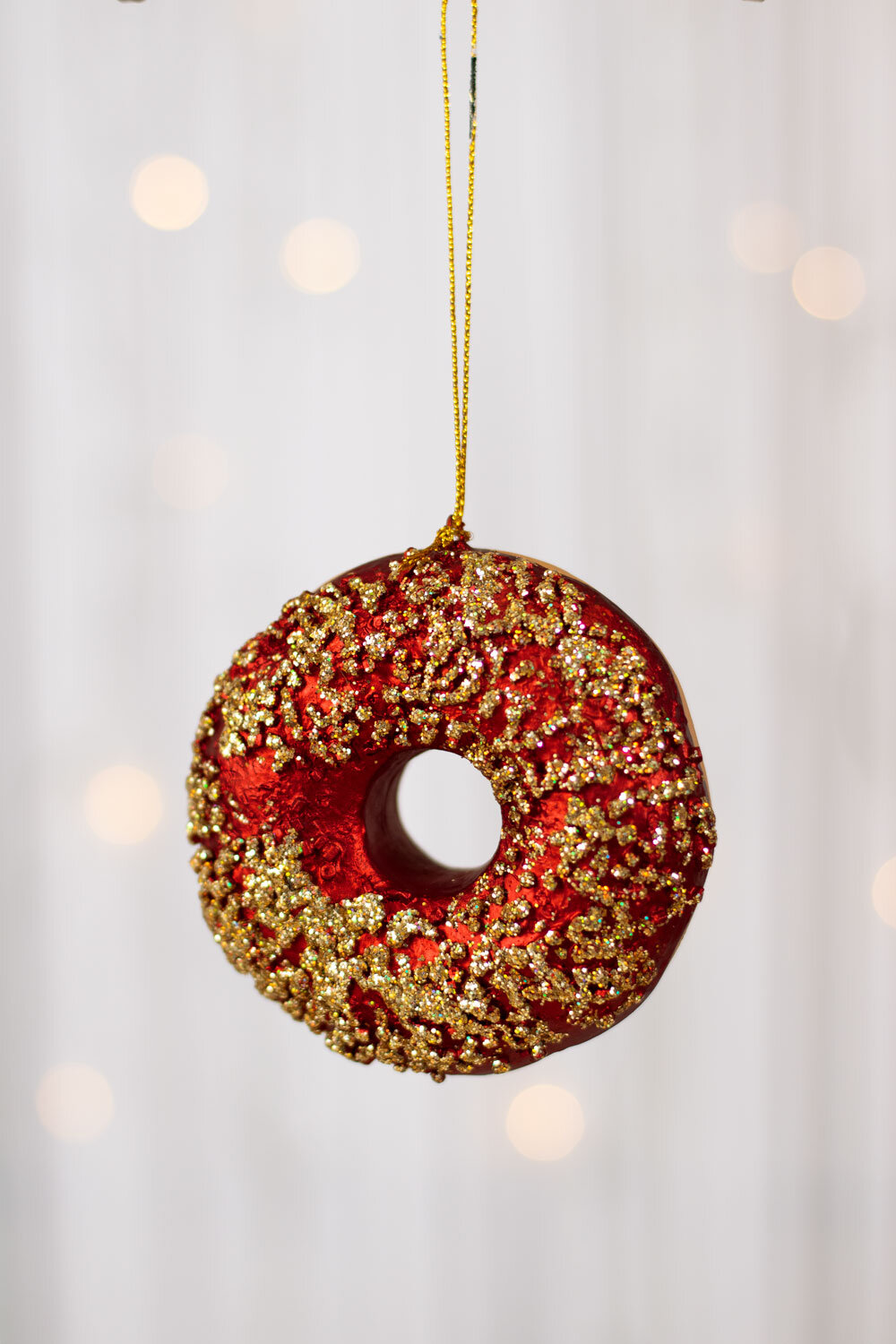 Donut - Guld/Röd