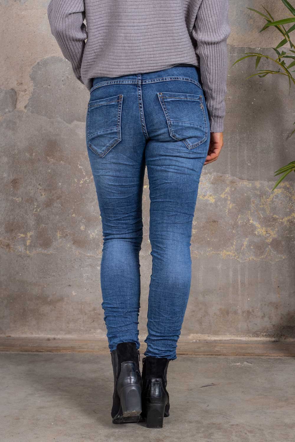 Jeans JW22204 - Knappmix - Denim