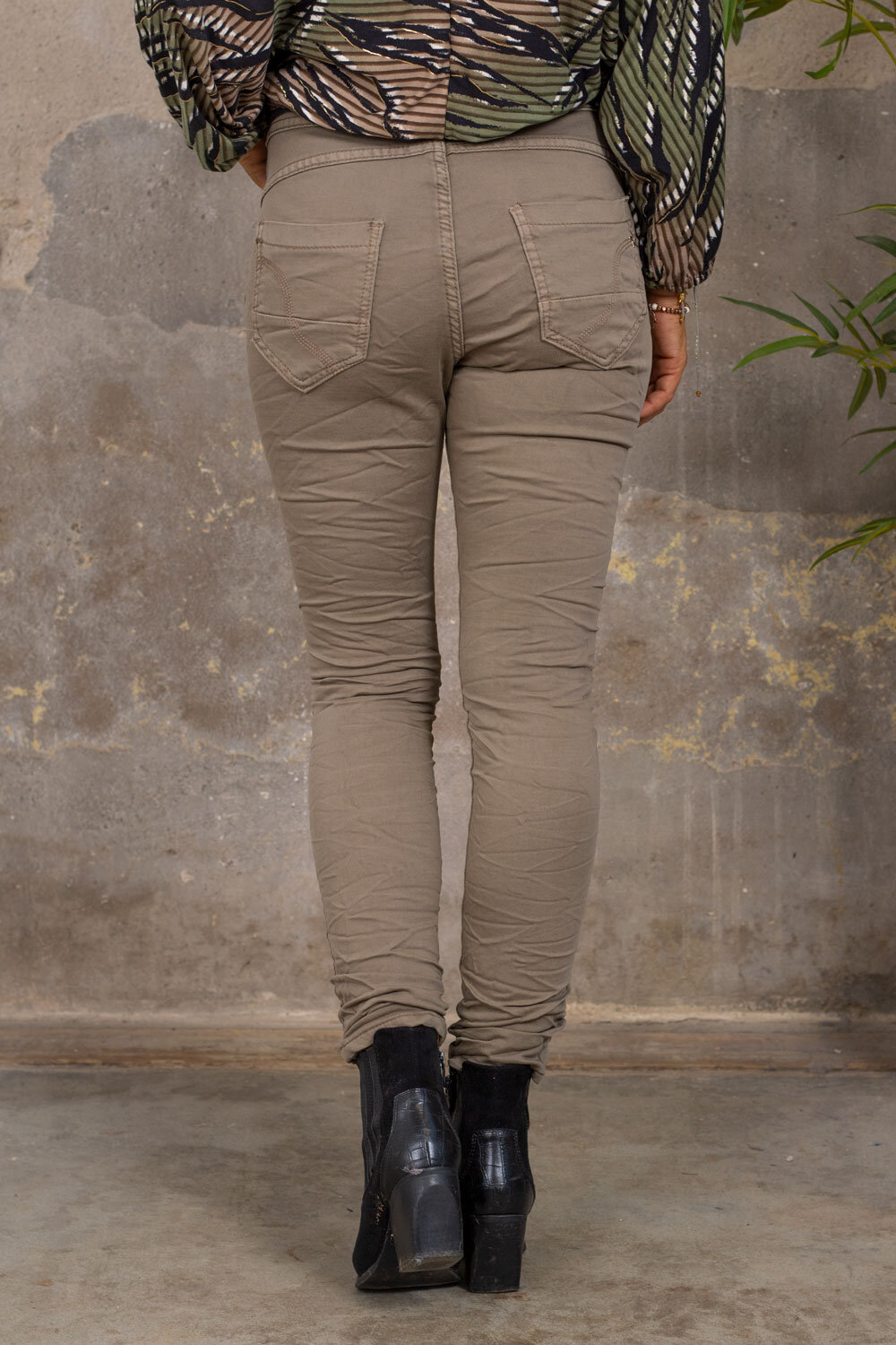 Jogging jeans 92913 - Taupe