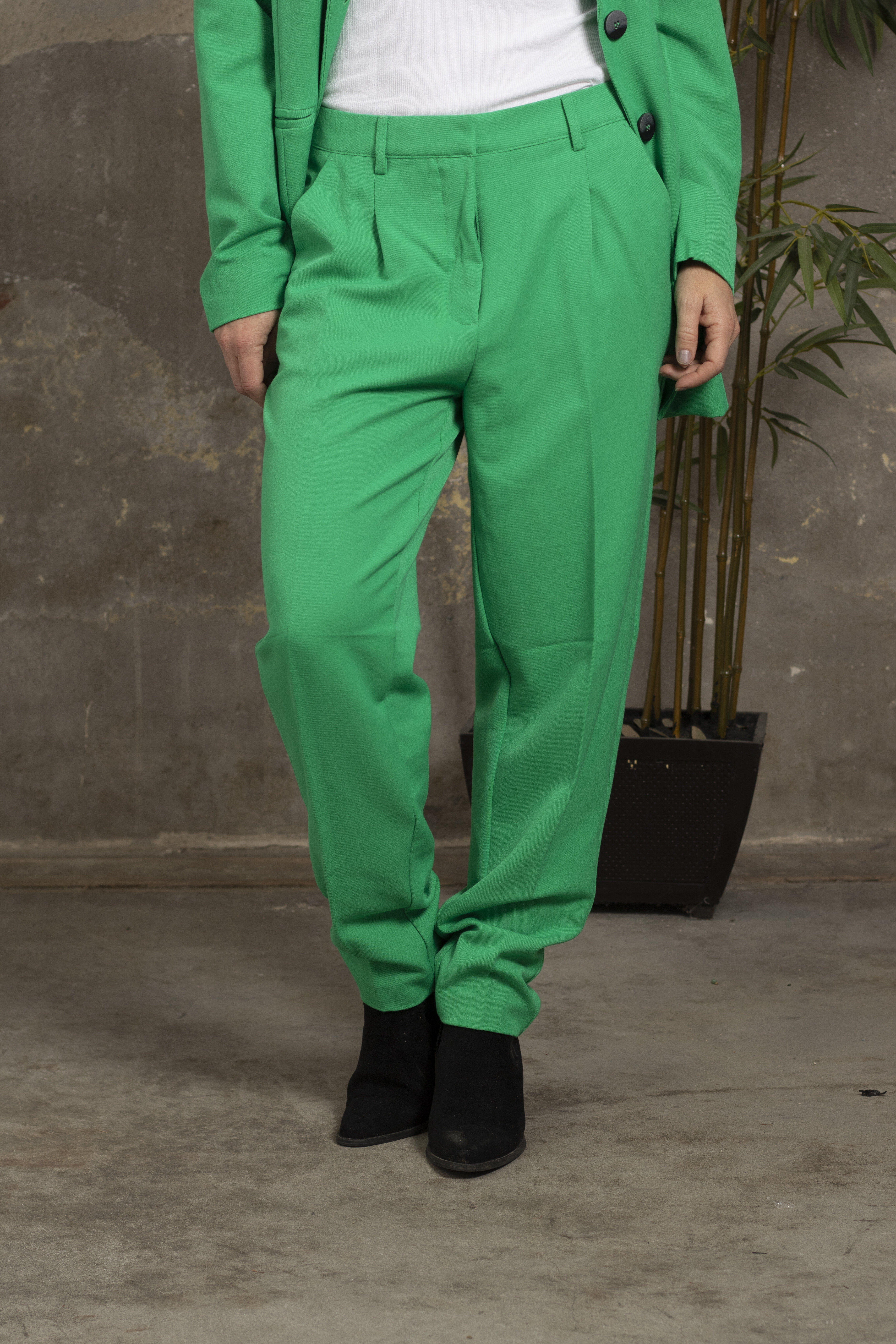 Kostymbyxor - Smaragd