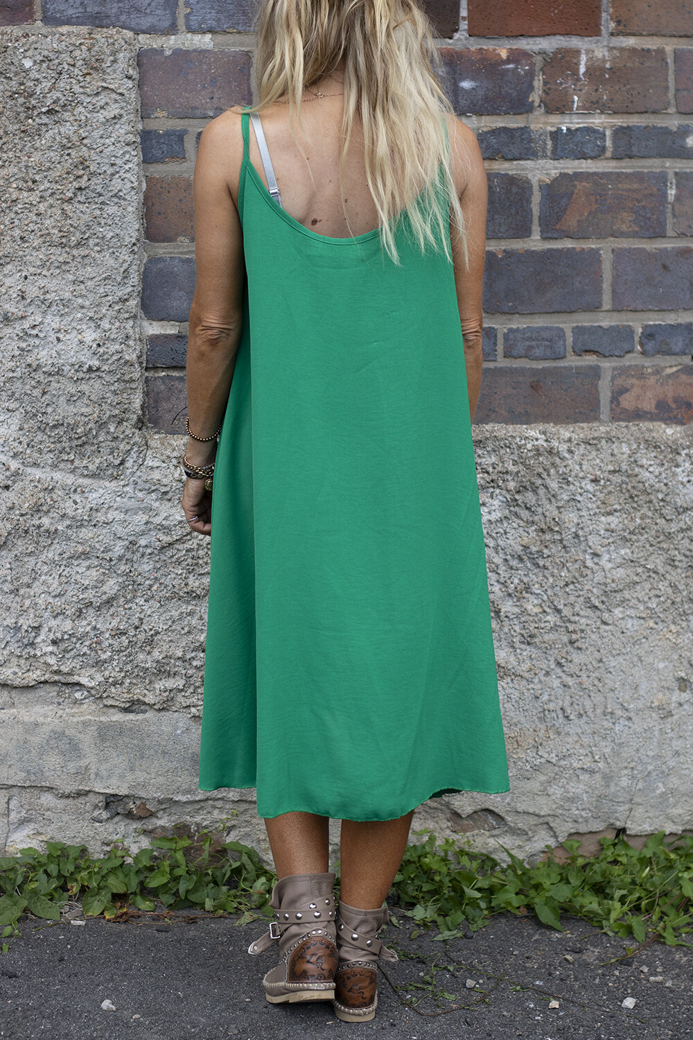 Mandy Strandklänning - Smaragd