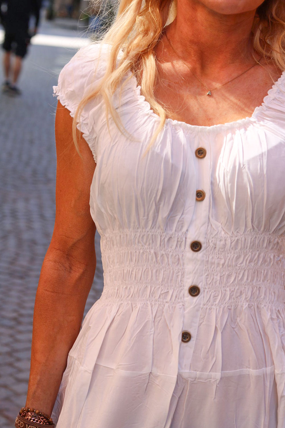 Elsi klänning - Vit - Bild 4