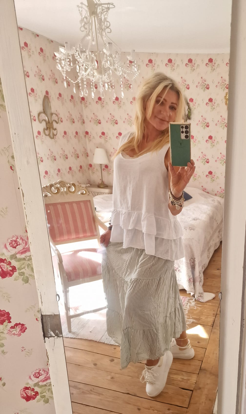 Violet Linnemix linne - Volanger - Vit - Bild 2