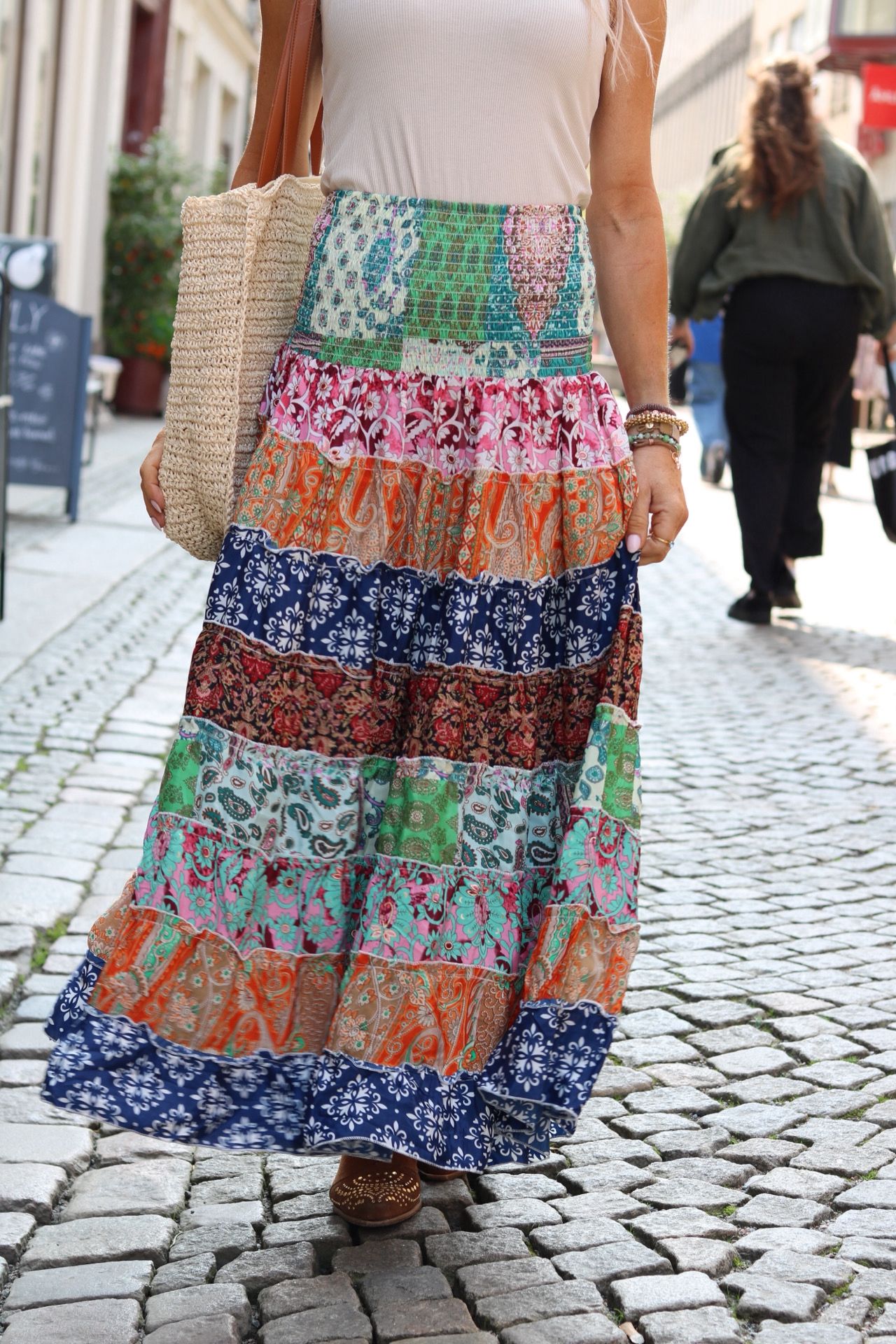 Long skirt - Boho - Multi - Image 4