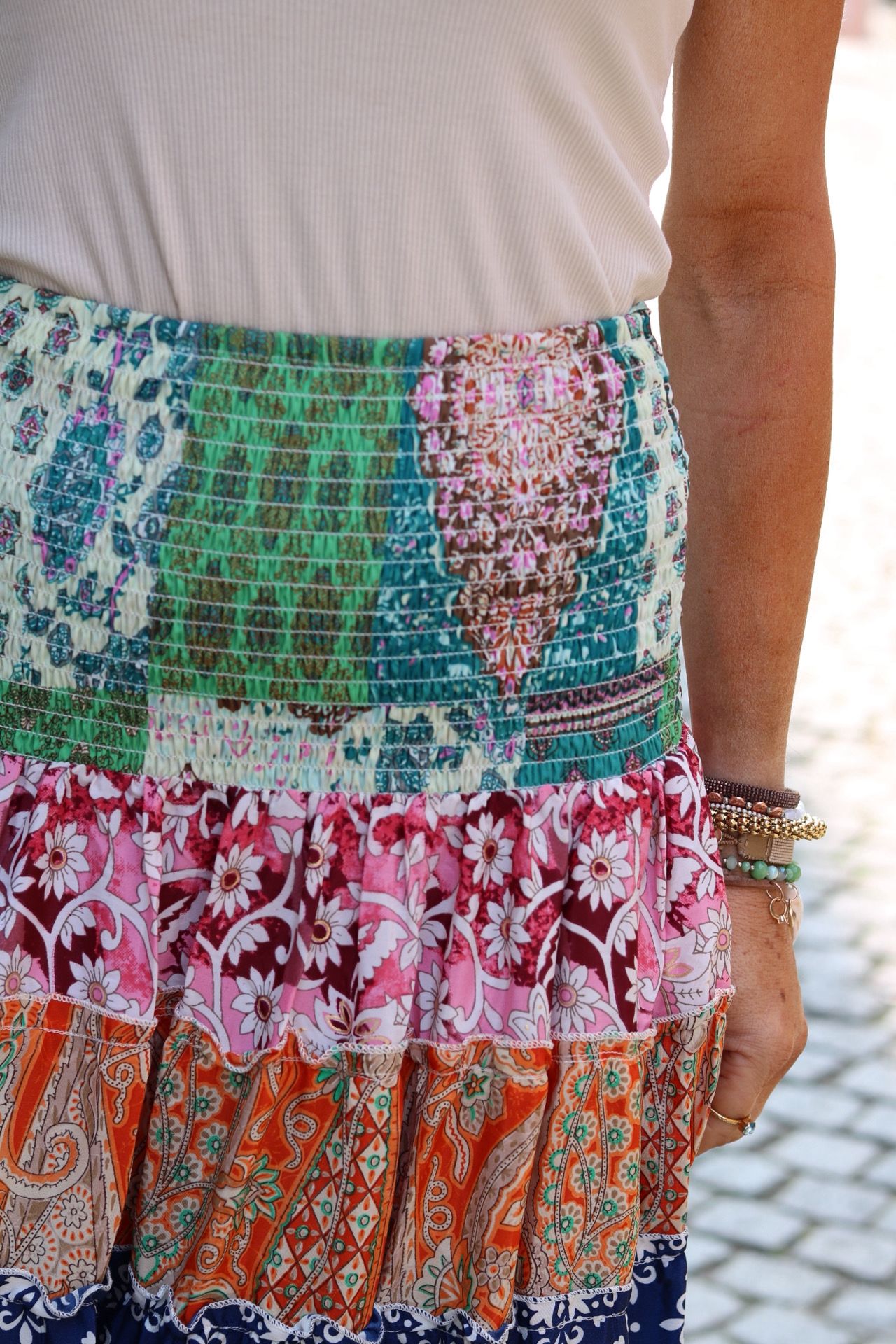 Long skirt - Boho - Multi - Image 2