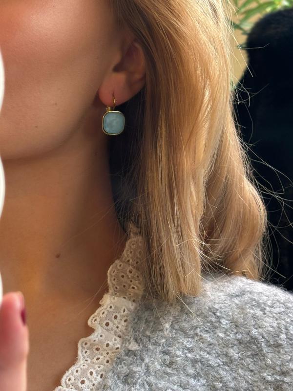 Örhängen - Stainless steel - Ocean