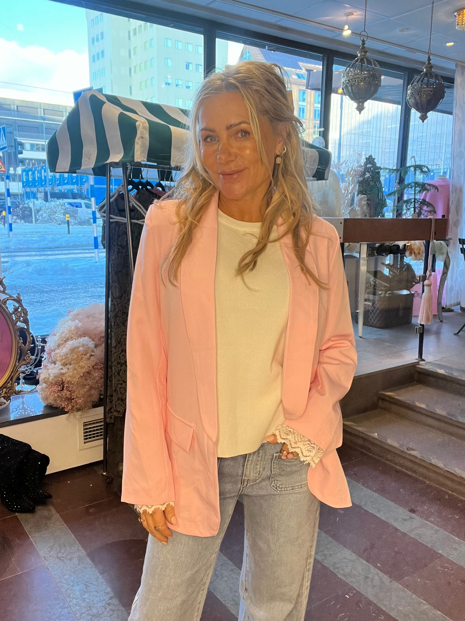 Blazer - Oversize - Pink - Image 12