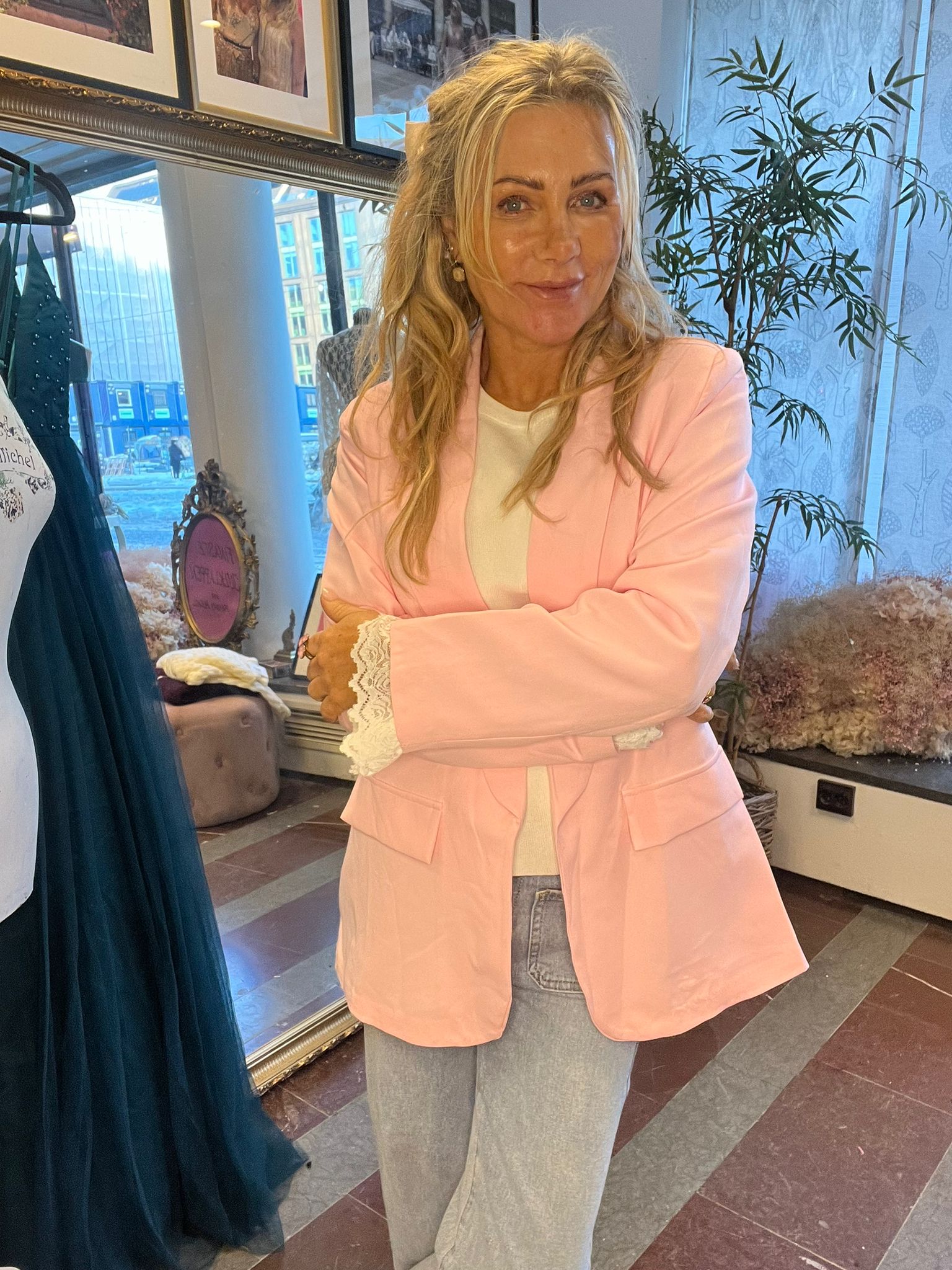 Blazer - Oversize - Pink - Image 9