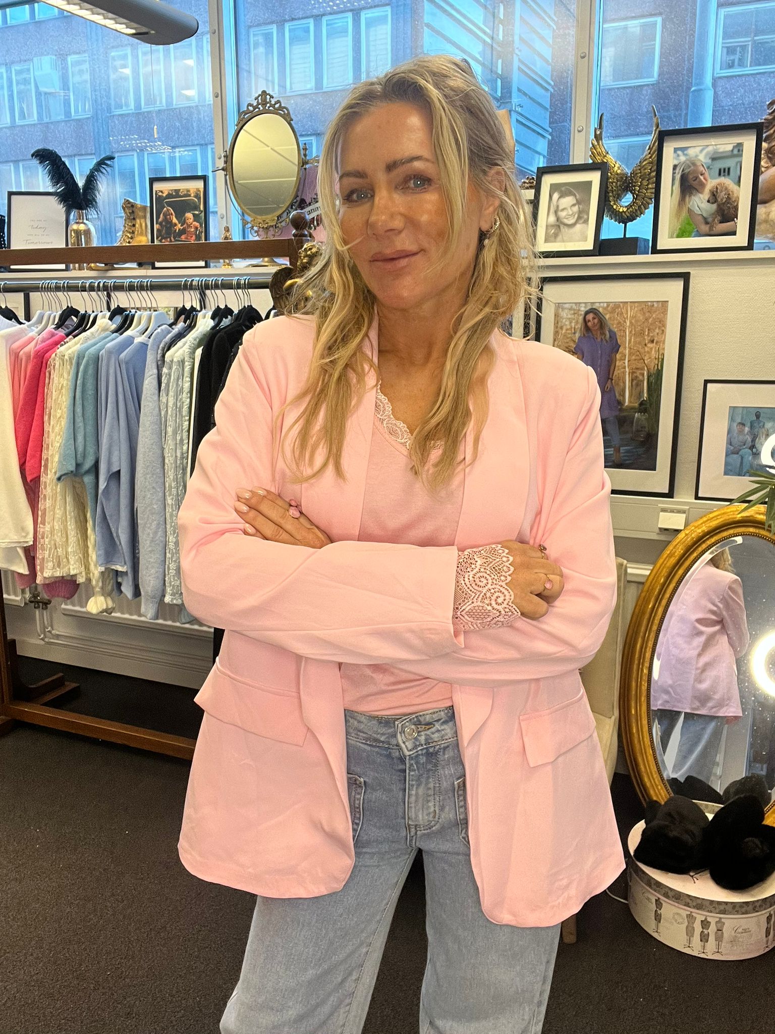 Blazer - Oversize - Pink - Image 6