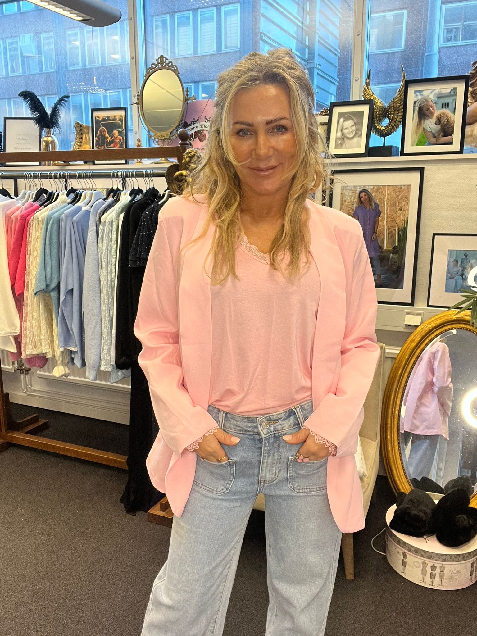 Blazer - Oversize - Pink - Image 2